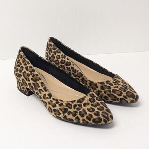 Easy Spirit Leopard Print Heels